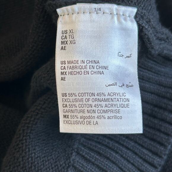 Charter Club Fair Isle, Reindeer and Tree Sweater, Holiday, Girls Sz XL - Picture 5 of 8